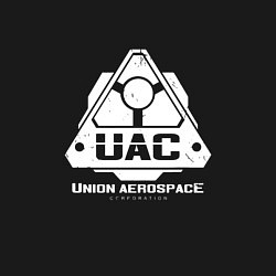 Свитшот хлопковый мужской UAC, цвет: черный — фото 2