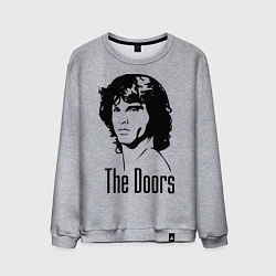 Свитшот хлопковый мужской The Doors, цвет: меланж