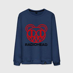 Свитшот хлопковый мужской Radiohead, цвет: тёмно-синий