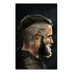 Свитшот хлопковый мужской Ragnar Lodbrock, цвет: белый — фото 2