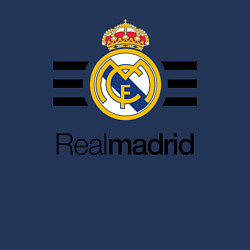 Свитшот хлопковый мужской Real Madrid Lines, цвет: тёмно-синий — фото 2
