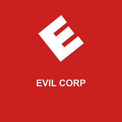 Свитшот хлопковый мужской Evil corporation, цвет: красный — фото 2