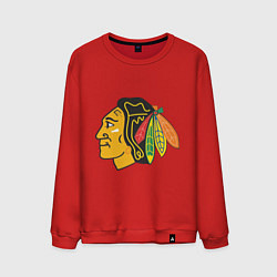 Свитшот хлопковый мужской Chicago Blackhawks: Kane, цвет: красный