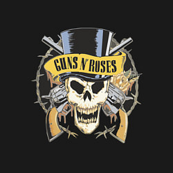 Свитшот хлопковый мужской Guns n roses, цвет: черный — фото 2