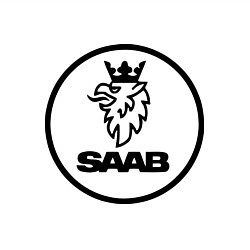 Свитшот хлопковый мужской Saab, цвет: белый — фото 2