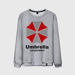 Свитшот хлопковый мужской Umbrella corporation, цвет: меланж