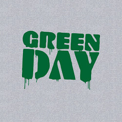 Свитшот хлопковый мужской Green Day, цвет: меланж — фото 2