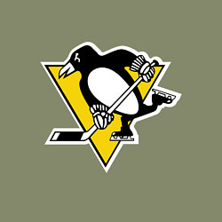 Свитшот хлопковый мужской Pittsburgh Penguins, цвет: авокадо — фото 2