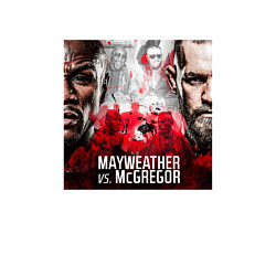 Свитшот хлопковый мужской Mayweather vs McGregor, цвет: белый — фото 2