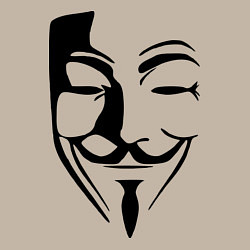 Свитшот хлопковый мужской Vendetta Mask, цвет: миндальный — фото 2