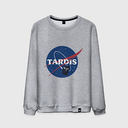 Мужской свитшот Tardis NASA