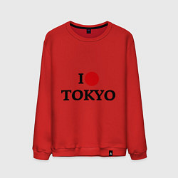 Мужской свитшот I love tokio