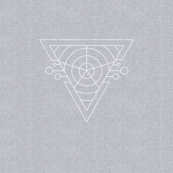 Свитшот хлопковый мужской Темный треугольник, цвет: меланж — фото 2