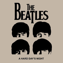 Свитшот хлопковый мужской A Hard Days Night, цвет: миндальный — фото 2