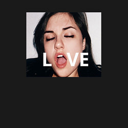 Свитшот хлопковый мужской Sasha Grey LOVE, цвет: черный — фото 2