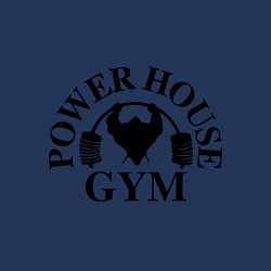 Свитшот хлопковый мужской Power House Gym, цвет: тёмно-синий — фото 2