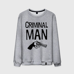 Мужской свитшот Criminal man