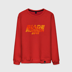Свитшот хлопковый мужской Blade Runner 2049, цвет: красный