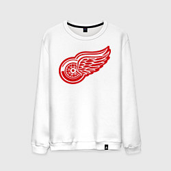 Свитшот хлопковый мужской Detroit Red Wings: Pavel Datsyuk, цвет: белый