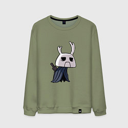 Свитшот хлопковый мужской Hollow Knight, цвет: авокадо