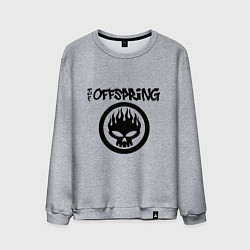 Свитшот хлопковый мужской The Offspring, цвет: меланж