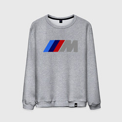 Свитшот хлопковый мужской BMW M, цвет: меланж