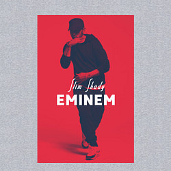 Свитшот хлопковый мужской Slim Shady: Eminem, цвет: меланж — фото 2