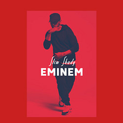 Свитшот хлопковый мужской Slim Shady: Eminem, цвет: красный — фото 2