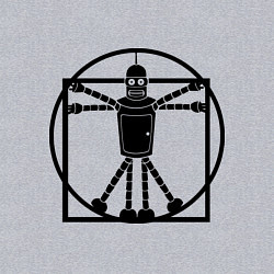 Свитшот хлопковый мужской Bender da Vinchi, цвет: меланж — фото 2