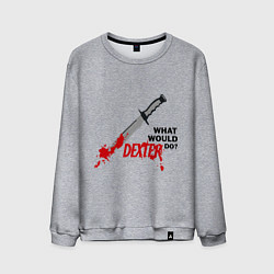 Мужской свитшот Dexter: What would do?