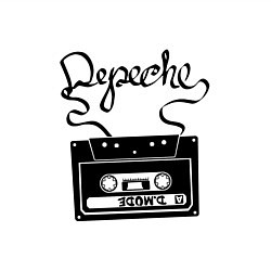 Свитшот хлопковый мужской Depeche Mode: Tape, цвет: белый — фото 2