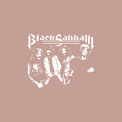 Свитшот хлопковый мужской Black Sabbath, цвет: пыльно-розовый — фото 2