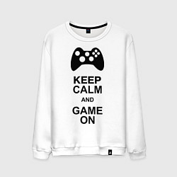 Мужской свитшот Keep Calm & Game On