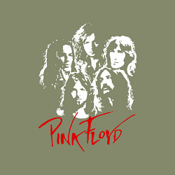 Свитшот хлопковый мужской Pink Floyd, цвет: авокадо — фото 2