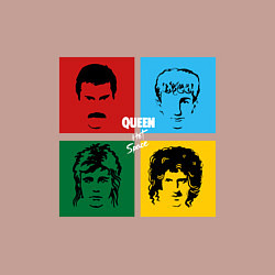 Свитшот хлопковый мужской Queen Hot Space, цвет: пыльно-розовый — фото 2