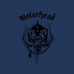 Свитшот хлопковый мужской Motrhead: Black Devil, цвет: тёмно-синий — фото 2