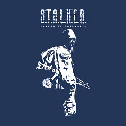 Свитшот хлопковый мужской STALKER: Shadow of Chernobyl, цвет: тёмно-синий — фото 2