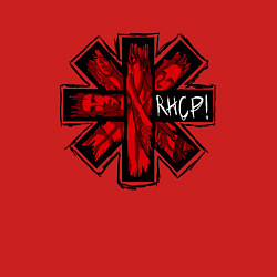 Свитшот хлопковый мужской Red Hot Chili Peppers, цвет: красный — фото 2