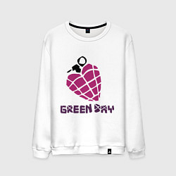 Мужской свитшот Green Day is love