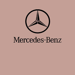 Свитшот хлопковый мужской Logo Mercedes-Benz, цвет: пыльно-розовый — фото 2