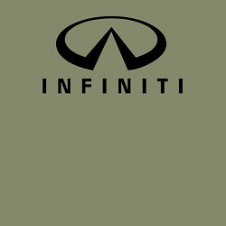 Свитшот хлопковый мужской Infiniti logo, цвет: авокадо — фото 2