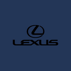 Свитшот хлопковый мужской Lexus logo, цвет: тёмно-синий — фото 2