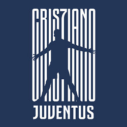 Свитшот хлопковый мужской Cris7iano Juventus, цвет: тёмно-синий — фото 2