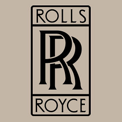 Свитшот хлопковый мужской Rolls-Royce logo, цвет: миндальный — фото 2