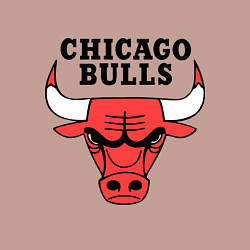 Свитшот хлопковый мужской Chicago Bulls, цвет: пыльно-розовый — фото 2