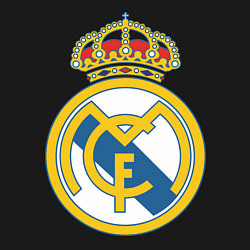 Свитшот хлопковый мужской Real Madrid FC, цвет: черный — фото 2