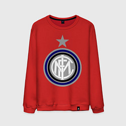 Свитшот хлопковый мужской Inter FC, цвет: красный