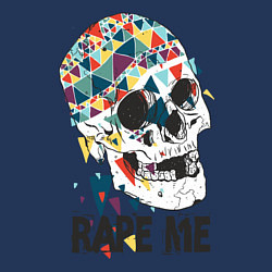 Свитшот хлопковый мужской Rape me, цвет: тёмно-синий — фото 2