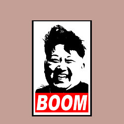 Свитшот хлопковый мужской BOOM: Kim Chen Eun, цвет: пыльно-розовый — фото 2