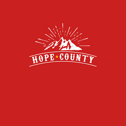 Свитшот хлопковый мужской Hope Count: Mountain, цвет: красный — фото 2